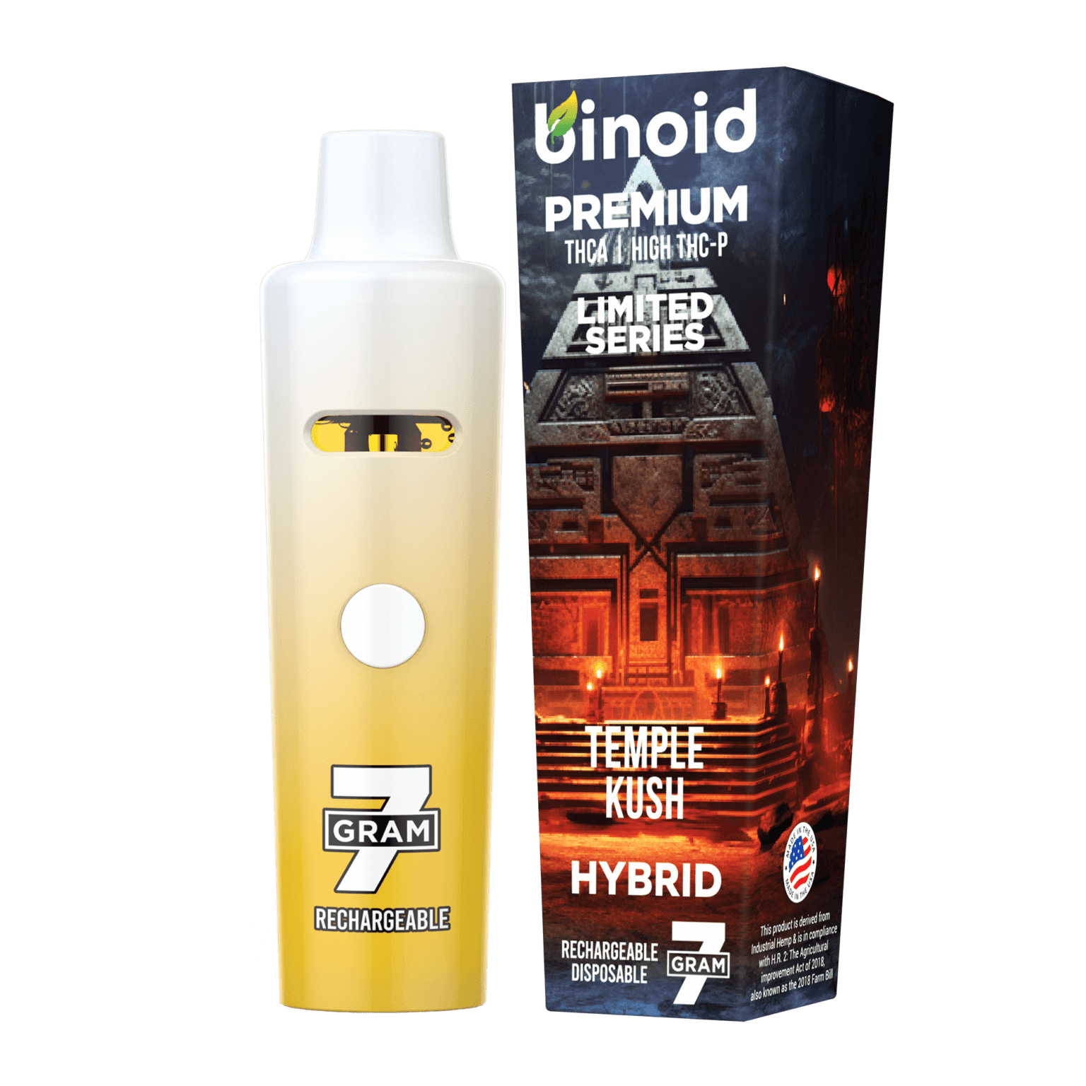 7 Gram Disposable Vape THCA + High THCP For Sale Limited Series