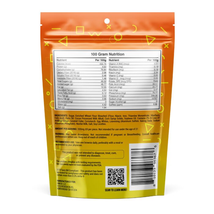 Delta 9 Mini Brownie Bites - 1000MG (Limited Supply) - Image 3