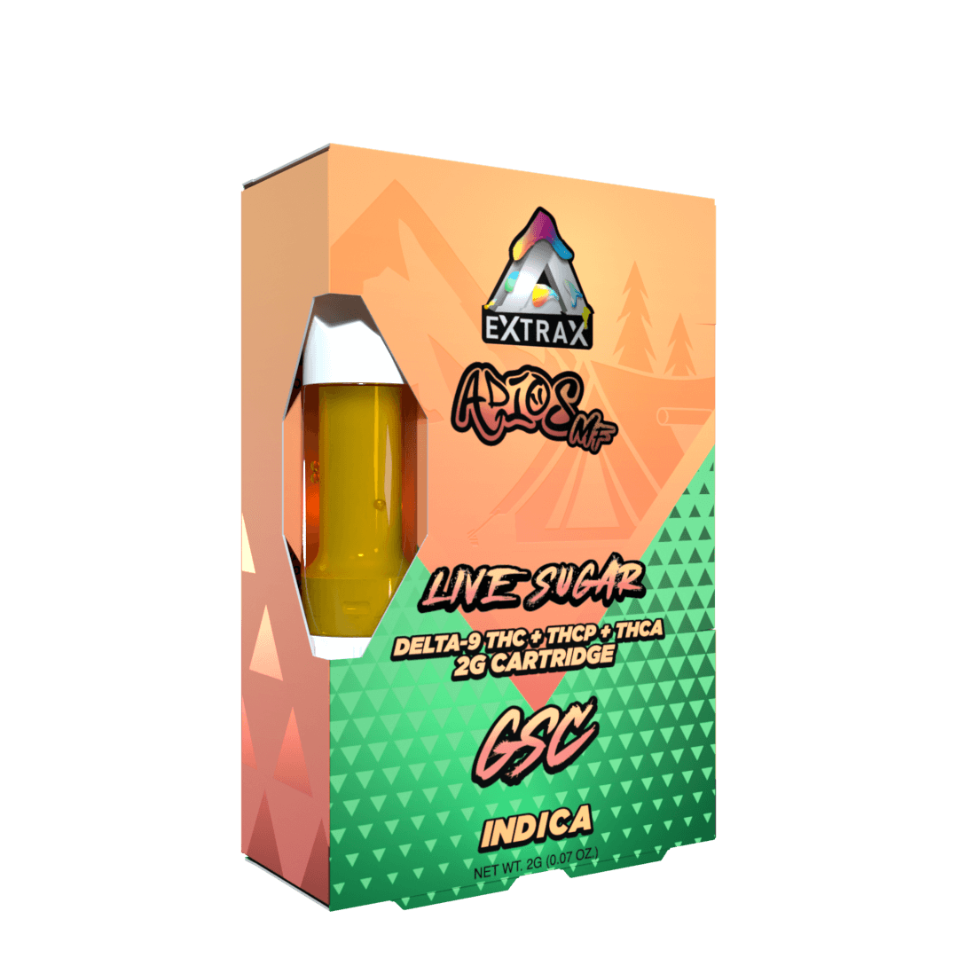 THCA + D9P 2G Cartridge Live Sugar Adios - Extrax