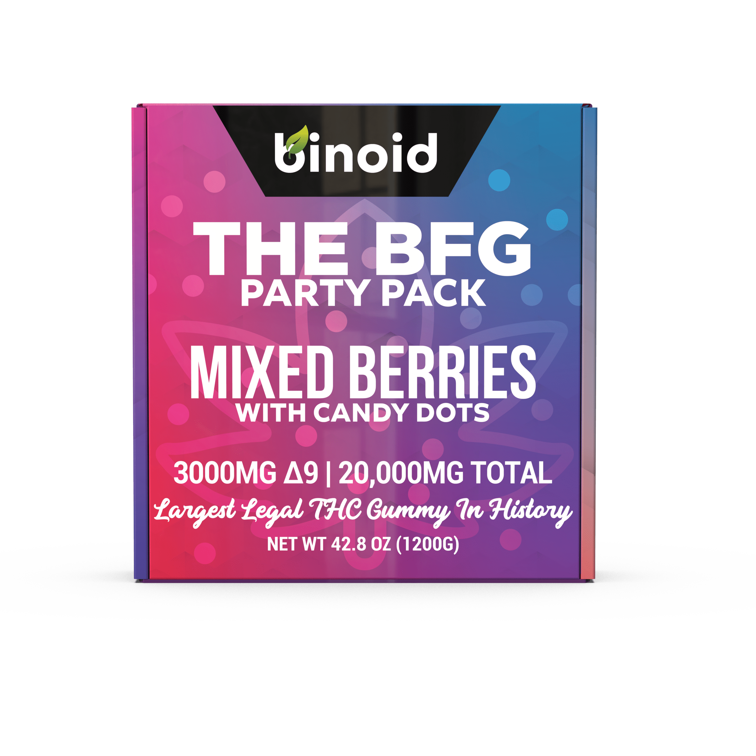 The BFG w/Candy Dots - 3000mg Largest Legal Gummy
