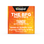 Tangie Largest Legal THC Gummy History BFG 3000mg Delta 9 THC 20000 Cannabinioids Blueberry Delight Binoid