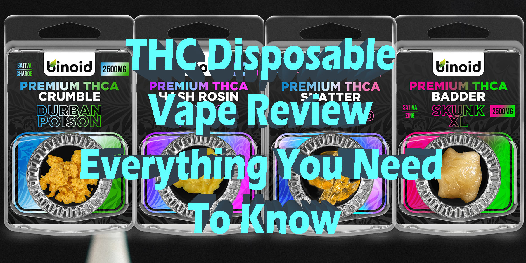 THC Disposable Vape Review - Binoid CBD