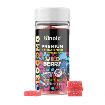 Max Strength THC:CBD Gummies by 25 Hour Farms