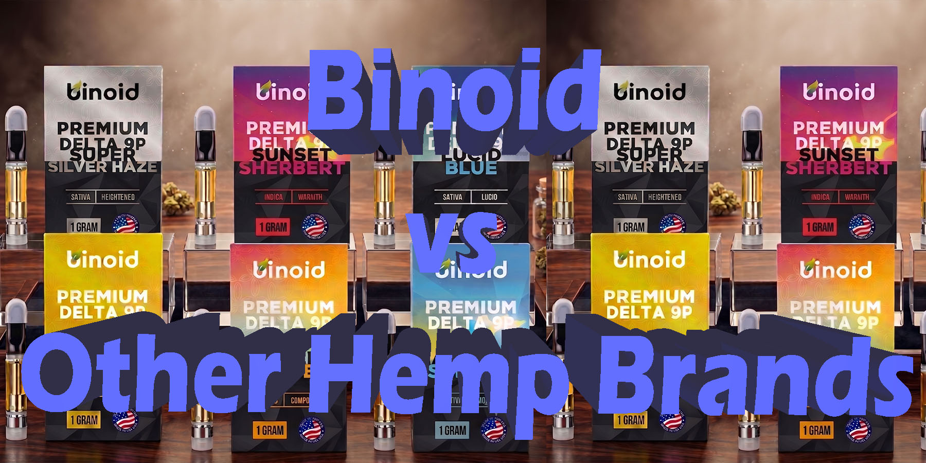 Binoid vs Other Hemp Brands Buyers Guide to the Best Hemp THC Brand Online.