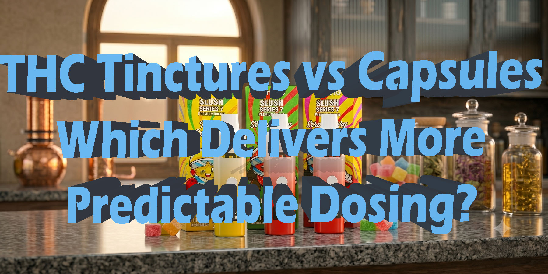 THC Tinctures vs Capsules Which Delivers More Predictable Dosing