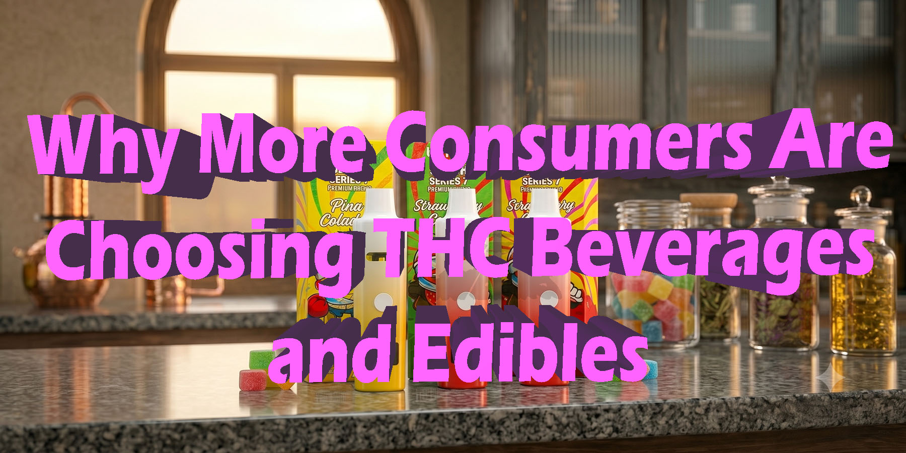Why More Consumers Are Choosing THC Beverages and Edibles Information Guide